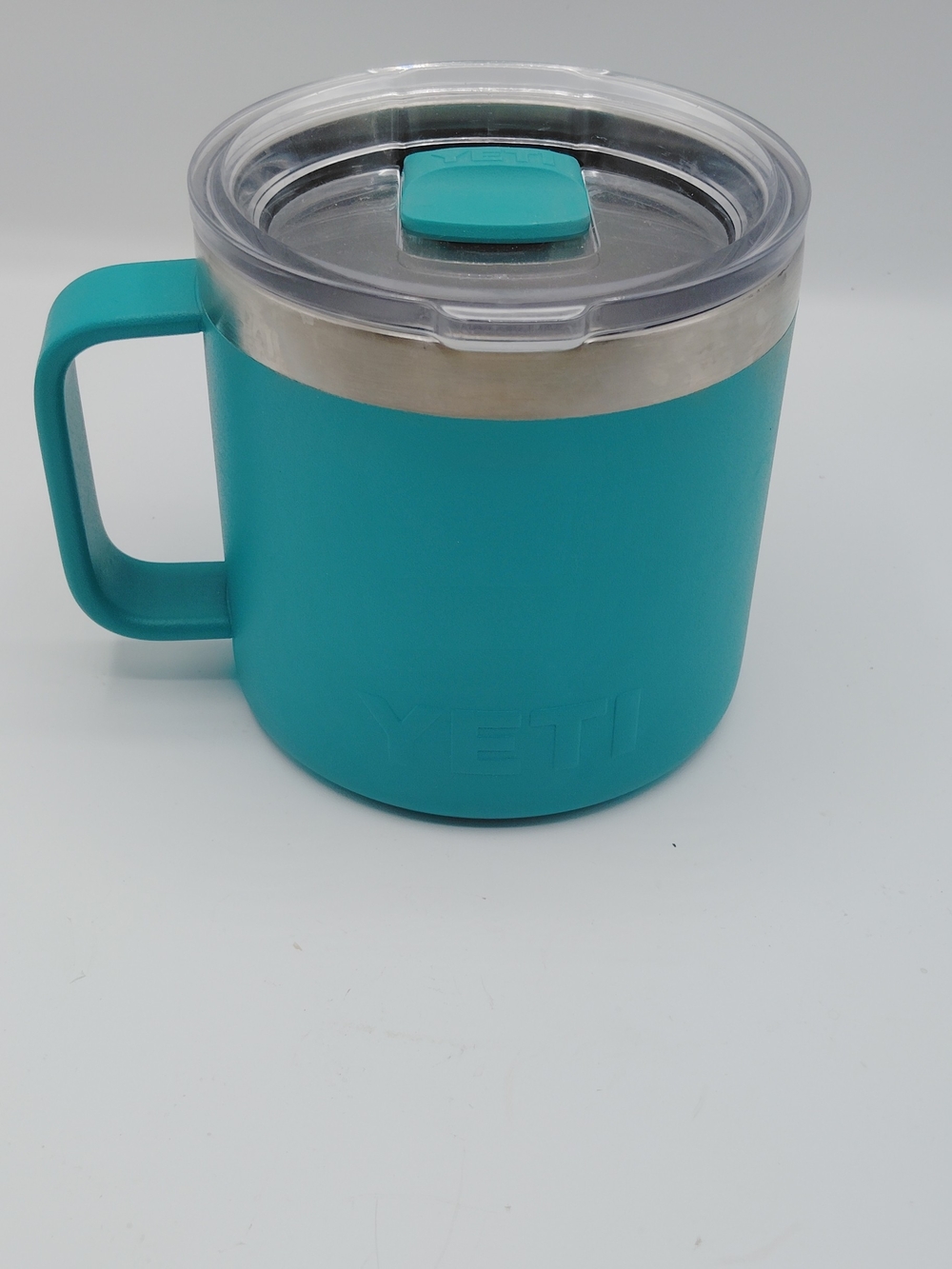YETI Rambler 14 oz Mug with Handle - Teal